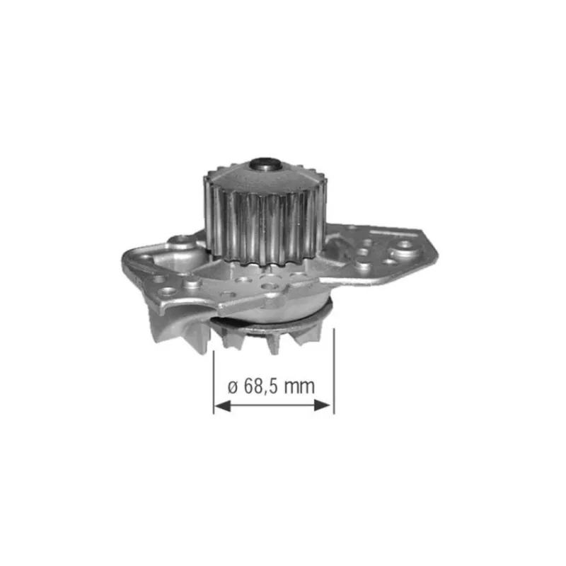 Pompe à eau MAHLE CP 244 000S