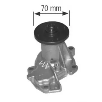 Pompe à eau MAHLE CP 245 000S
