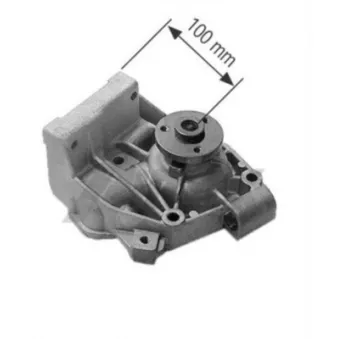 Pompe à eau MAHLE CP 255 000S