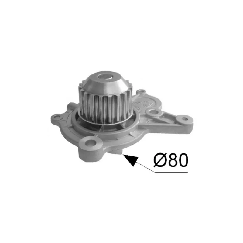 Pompe à eau MAHLE CP 431 000S