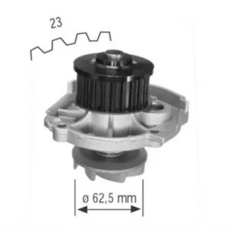 Pompe à eau MAHLE CP 45 000S