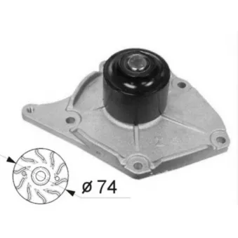 Pompe à eau MAHLE CP 54 000S