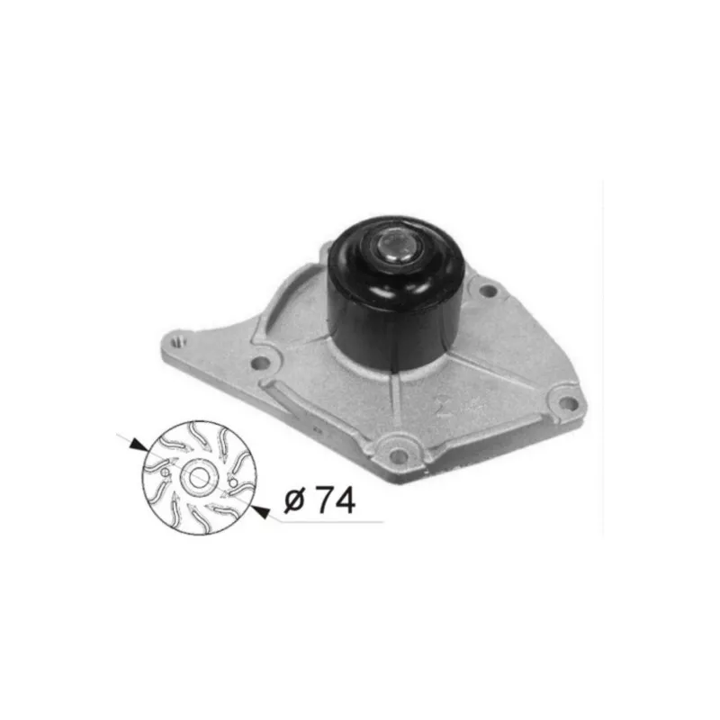 Pompe à eau MAHLE CP 54 000S
