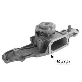 Pompe à eau MAHLE CP 560 000S