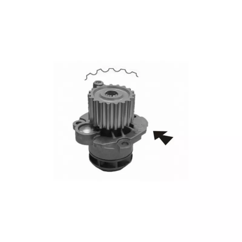 Pompe à eau MAHLE CP 58 000S