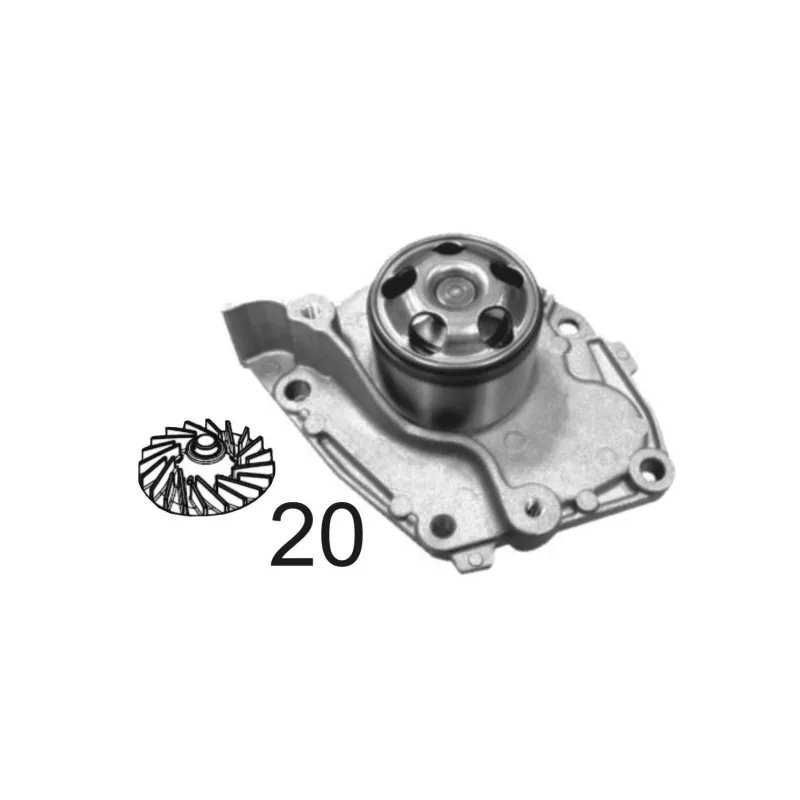 Pompe à eau MAHLE CP 583 000S