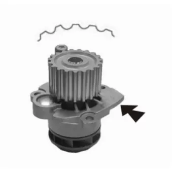 Pompe à eau MAHLE CP 6 000S