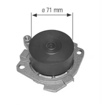 Pompe à eau MAHLE CP 61 000S