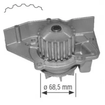 Pompe à eau MAHLE CP 68 000S