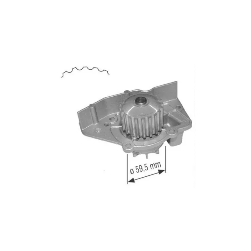 Pompe à eau MAHLE CP 91 000S