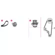 Pompe à eau + kit de courroie de distribution MAHLE CPK 10 000P - Visuel 2