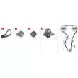 Pompe à eau + kit de courroie de distribution MAHLE CPK 111 000P - Visuel 2