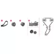 Pompe à eau + kit de courroie de distribution MAHLE CPK 15 000P - Visuel 2