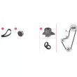 Pompe à eau + kit de courroie de distribution MAHLE CPK 2 000P - Visuel 2