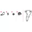 Pompe à eau + kit de courroie de distribution MAHLE CPK 35 000P - Visuel 2
