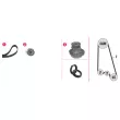 Pompe à eau + kit de courroie de distribution MAHLE CPK 64 000P - Visuel 2