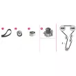 Pompe à eau + kit de courroie de distribution MAHLE CPK 69 000P - Visuel 2
