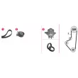 Pompe à eau + kit de courroie de distribution MAHLE CPK 72 000P - Visuel 2