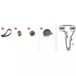 Pompe à eau + kit de courroie de distribution MAHLE CPK 79 000P - Visuel 2
