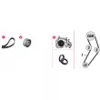 Pompe à eau + kit de courroie de distribution MAHLE CPK 9 000P - Visuel 2