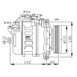 Compresseur, climatisation NRF 32534G - Visuel 1