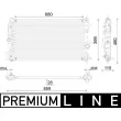 Radiateur, refroidissement du moteur MAHLE CR 1011 000P - Visuel 1