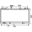 Radiateur, refroidissement du moteur MAHLE CR 1021 000S - Visuel 1