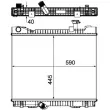 Radiateur, refroidissement du moteur MAHLE CR 1045 000P - Visuel 2