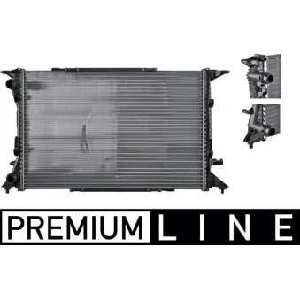 Radiateur, refroidissement du moteur MAHLE CR 1060 000P