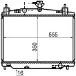 Radiateur, refroidissement du moteur MAHLE CR 1071 000S - Visuel 1
