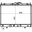 Radiateur, refroidissement du moteur MAHLE CR 1073 000S - Visuel 1