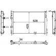 Radiateur, refroidissement du moteur MAHLE CR 1076 000S - Visuel 1