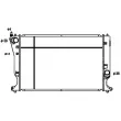 Radiateur, refroidissement du moteur MAHLE CR 1080 000S - Visuel 1