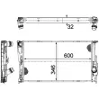 Radiateur, refroidissement du moteur MAHLE CR 1083 000P - Visuel 3