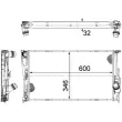 Radiateur, refroidissement du moteur MAHLE CR 1083 000S - Visuel 2