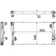 Radiateur, refroidissement du moteur MAHLE CR 1086 000S - Visuel 2