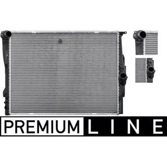 Radiateur, refroidissement du moteur MAHLE CR 1087 000P