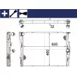 Radiateur, refroidissement du moteur MAHLE CR 1087 000S - Visuel 1
