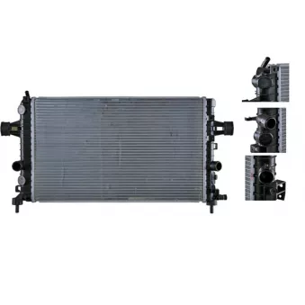 Radiateur, refroidissement du moteur MAHLE CR 1091 000S