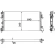 Radiateur, refroidissement du moteur MAHLE CR 1096 000P - Visuel 1