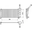 Radiateur, refroidissement du moteur MAHLE CR 1104 000P - Visuel 2