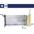 Radiateur, refroidissement du moteur MAHLE CR 1108 000S - Visuel 1