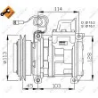 Compresseur, climatisation NRF 32566G - Visuel 1