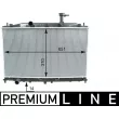 Radiateur, refroidissement du moteur MAHLE CR 1119 000P - Visuel 1
