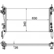 Radiateur, refroidissement du moteur MAHLE CR 1122 000P - Visuel 1