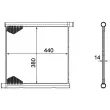 Radiateur, refroidissement du moteur MAHLE CR 1124 000P - Visuel 1