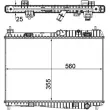 Radiateur, refroidissement du moteur MAHLE CR 1135 000P - Visuel 2