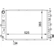 Radiateur, refroidissement du moteur MAHLE CR 1142 000S - Visuel 2