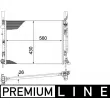 Radiateur, refroidissement du moteur MAHLE CR 1154 000P - Visuel 1