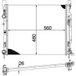 Radiateur, refroidissement du moteur MAHLE CR 1155 000P - Visuel 2
